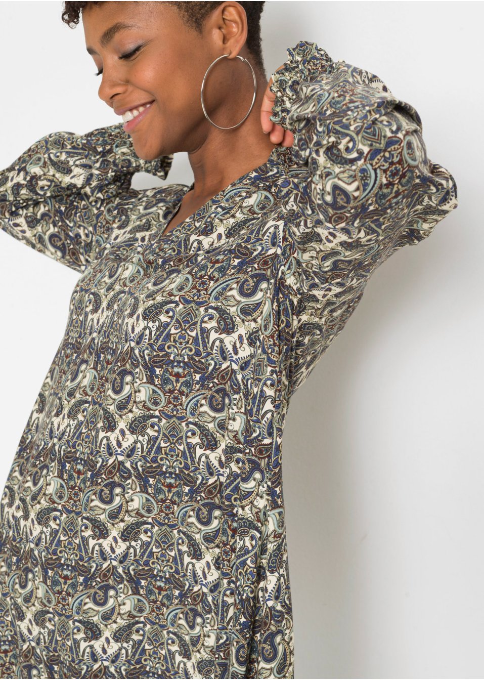 Chemisier long en viscose