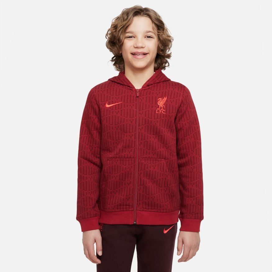 Liverpool Sweat à Capuche NSW Club FZ - Rouge Enfant
