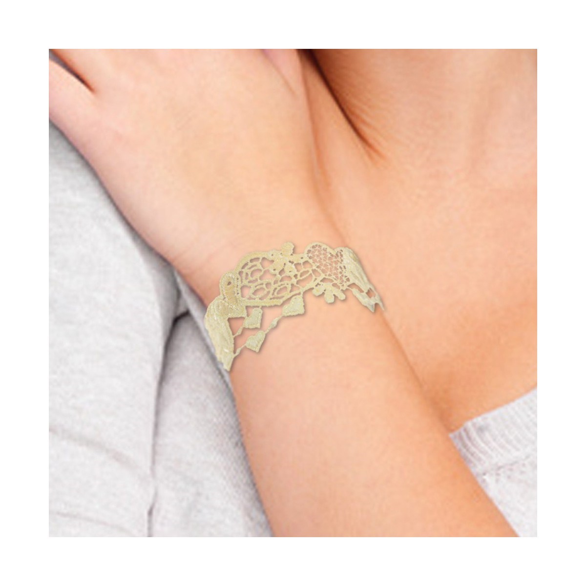 Bracelet manchette parfumable SC Crystal