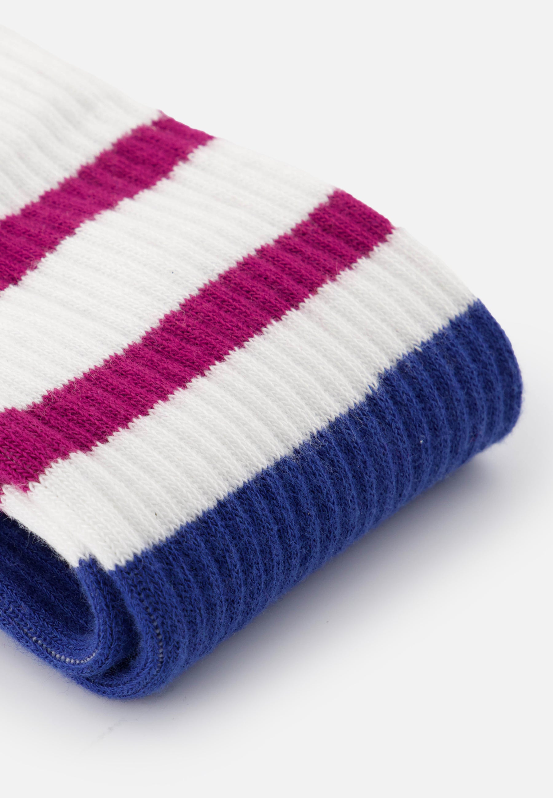 Chaussettes mi-hautes-Wilfried Bloc Acier Betterave