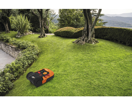 WORX 20V accu robotmaaier Landroid M700 18cm/700m² met app WR142E, inclusief installatiemateriaal
