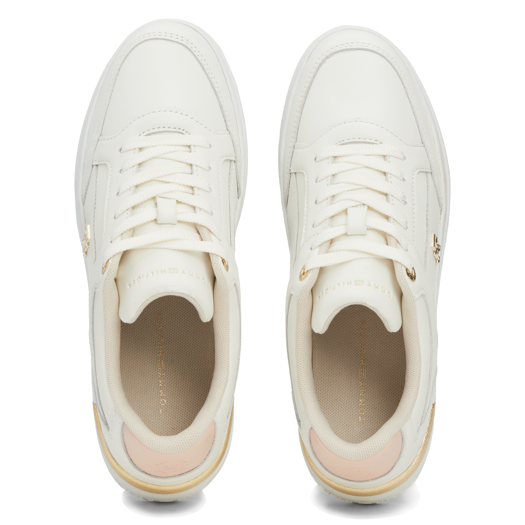 Baskets basses en cuir | Blanc