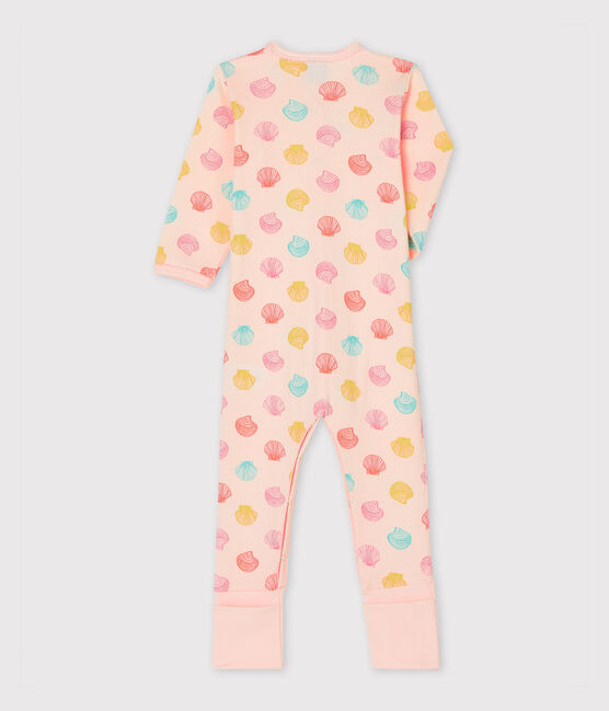 Dors bien bébé fille en côte