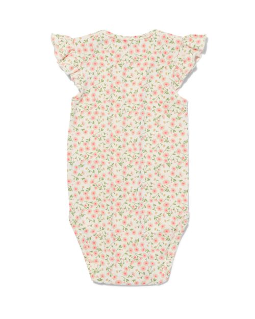 body coton bio avec stretch rose