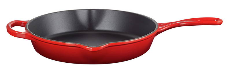 LE CREUSET Brat-/ Servierpfanne hoch 26cm Kirschrot