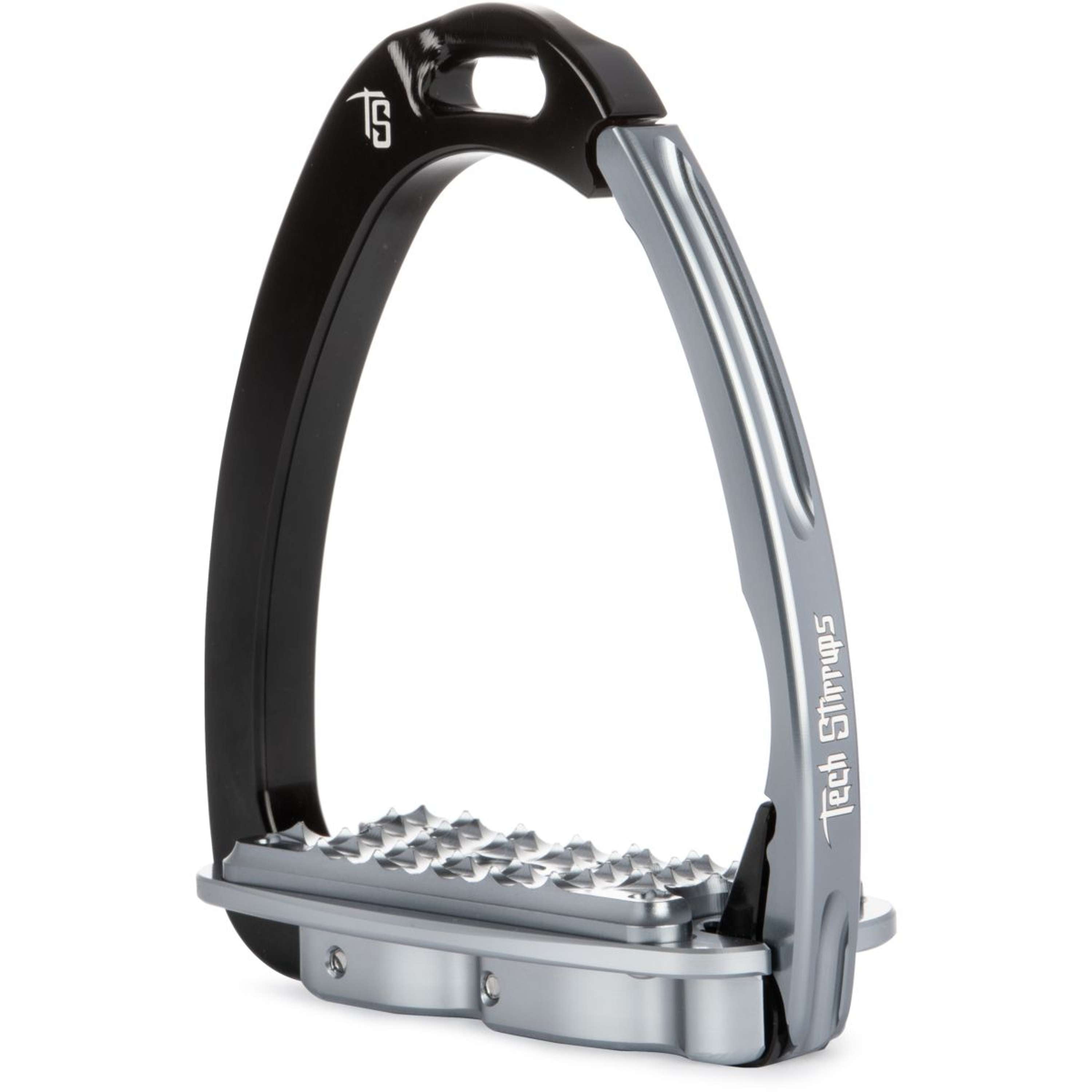 Tech Stirrups Stijgbeugels Venice Sloped EVO Zwart/Titanium