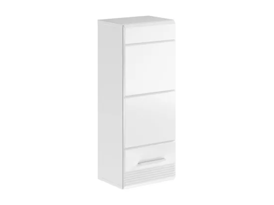 Demi colonne de salle de bain – Blanc laqué – KLEANKIN