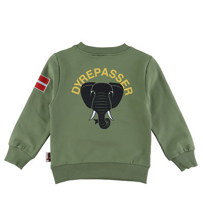 DYR Sweatshirt - Tiersitter - Sage Elefant