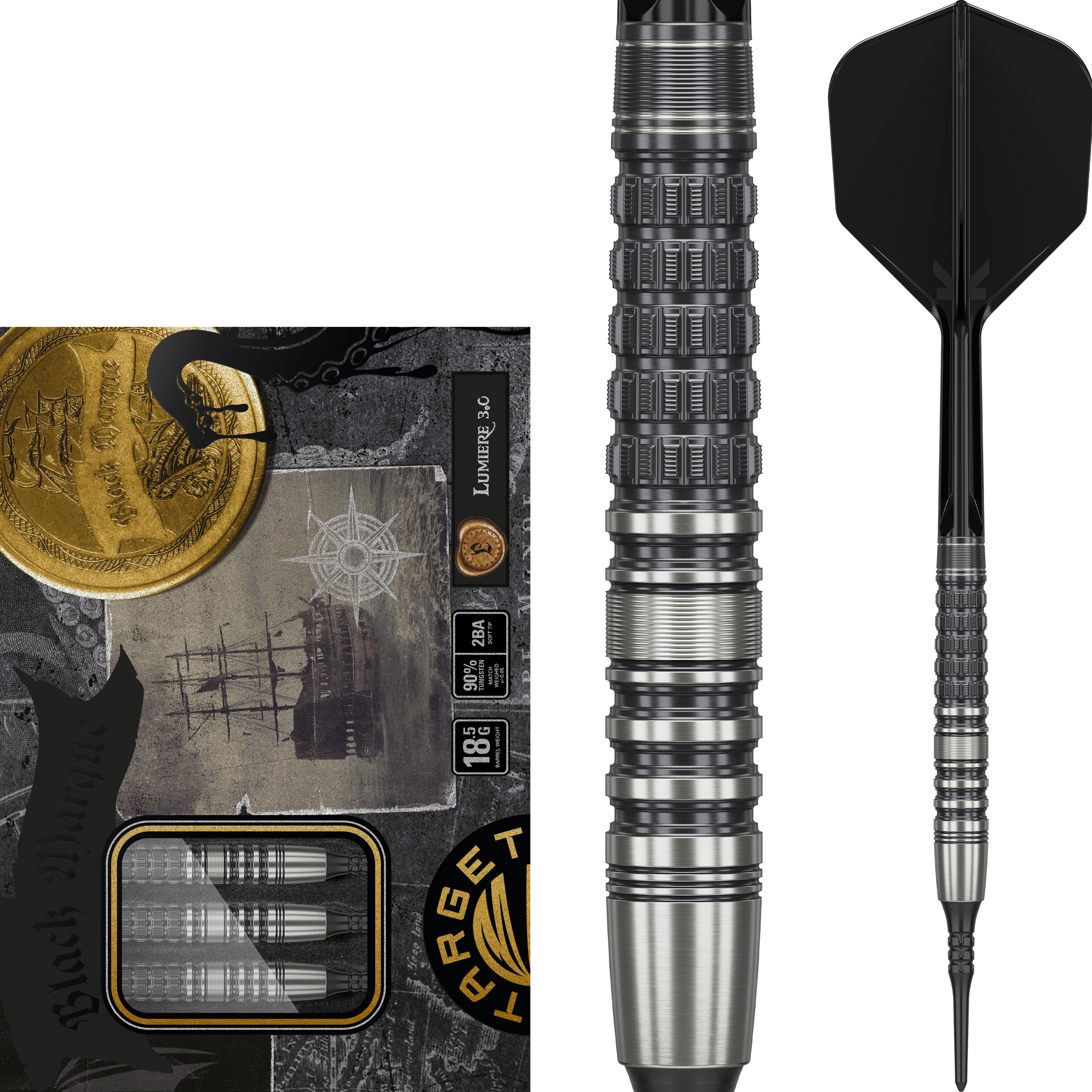Target Japan - Black Marque Lumiere 3.0 - Softdart