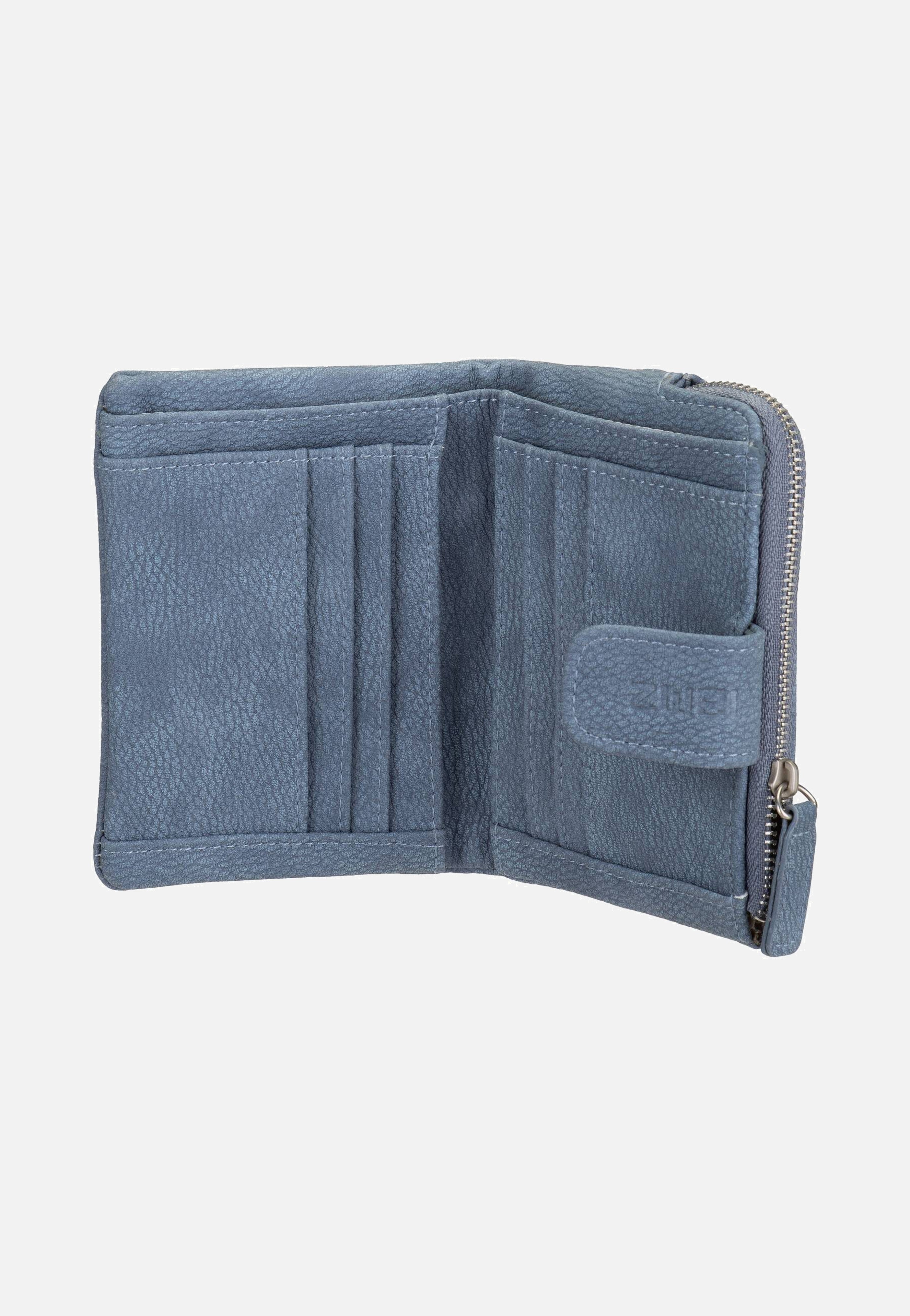 Mademoiselle M.Wallet MW5 Nubuk/Sky - Portemonnaie