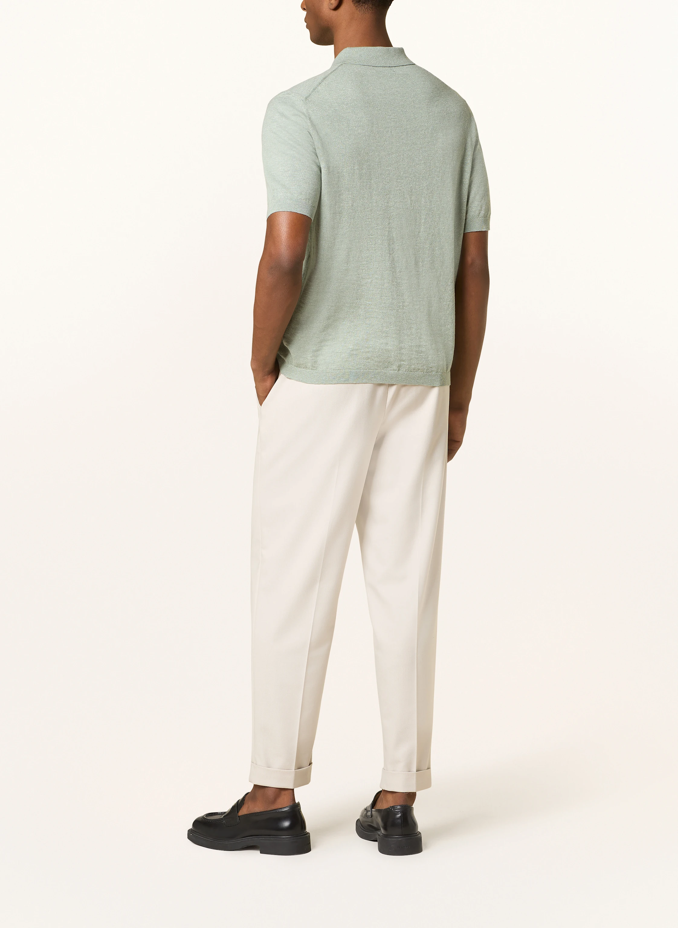 STROKESMAN'S Strick-Poloshirt