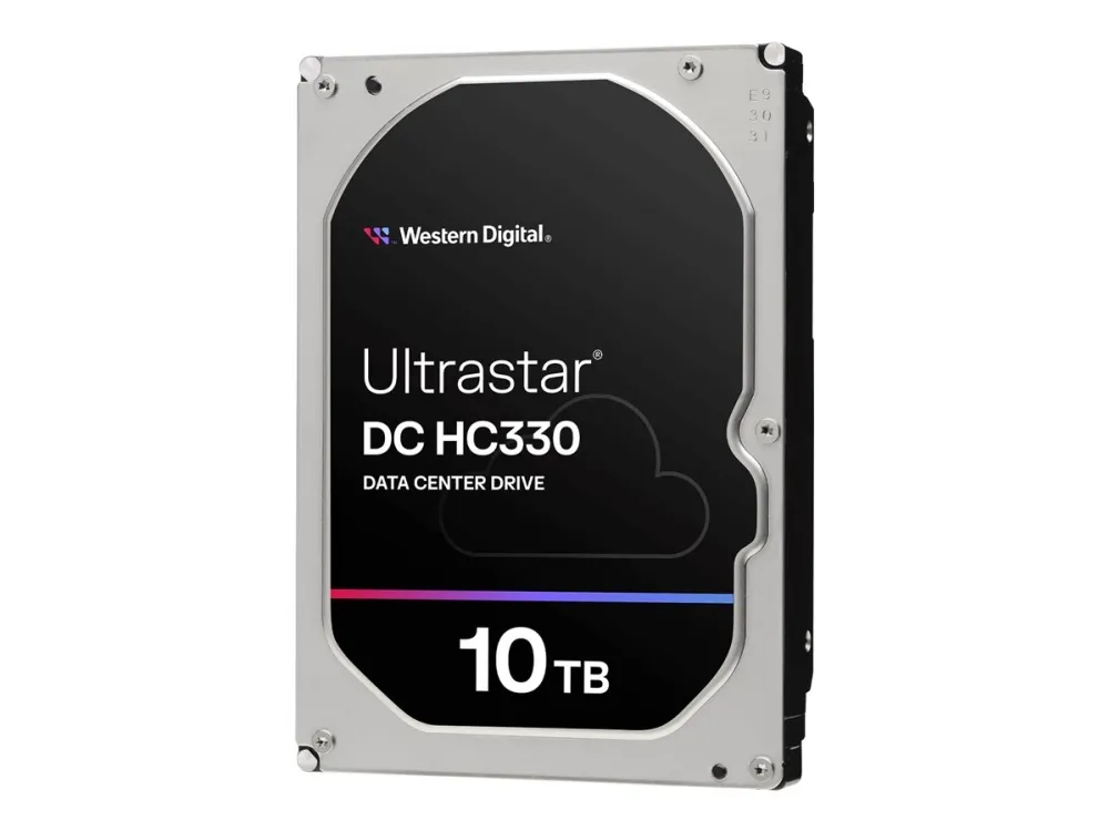 WD Ultrastar DC HC330 WUS721010AL5204 - Harddisk - krypteret - 10 TB - intern - 3.5