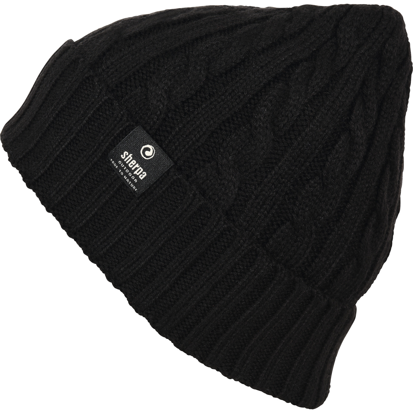 Sherpa Herren-Beanie Gaida Cable schwarz