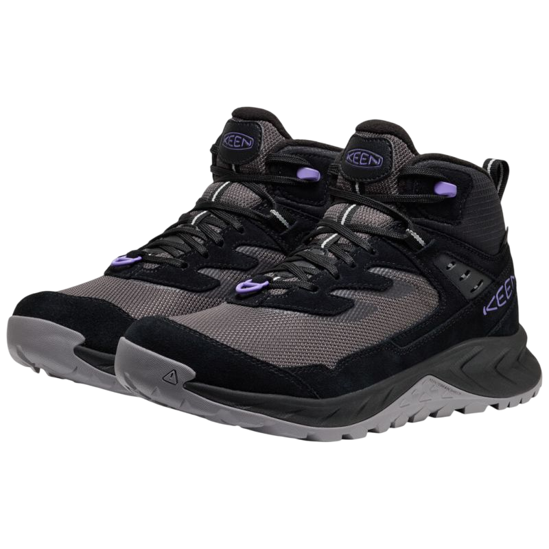 Wanderschuhe W Hightrail Mid Polar black/aster purple