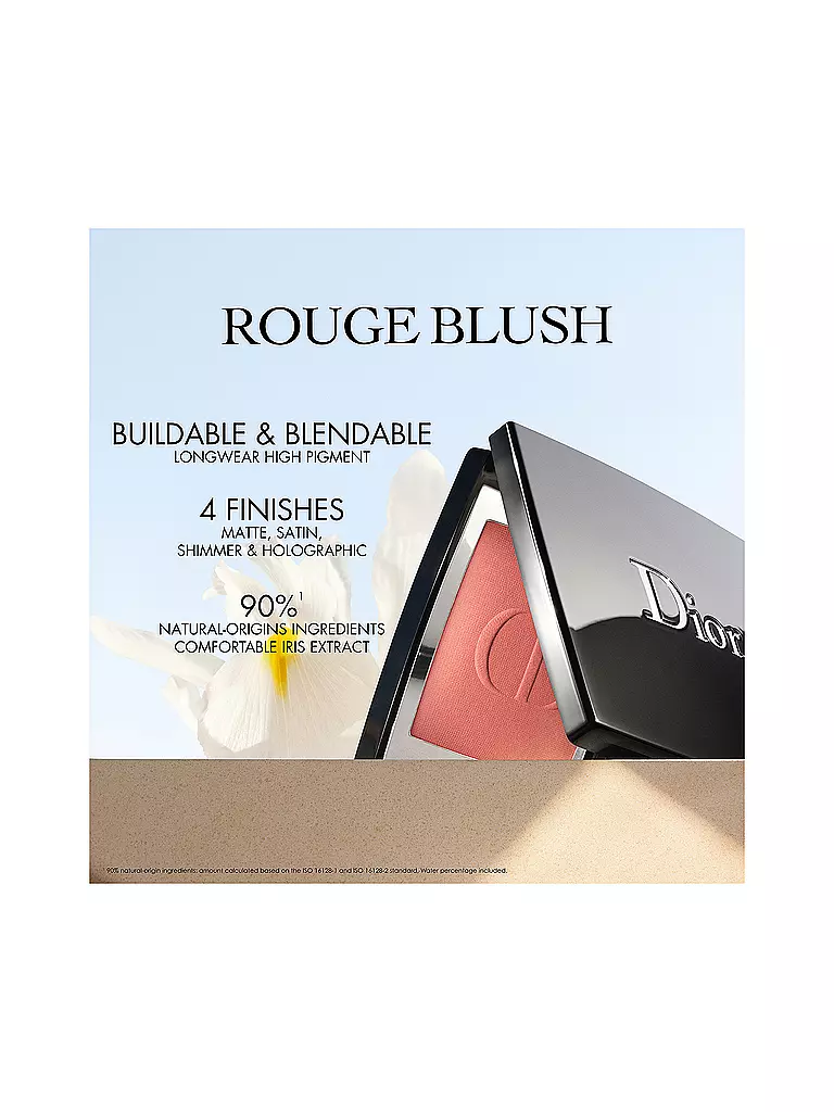 DIOR Rouge Blush Matte (100 Nude Look) camel