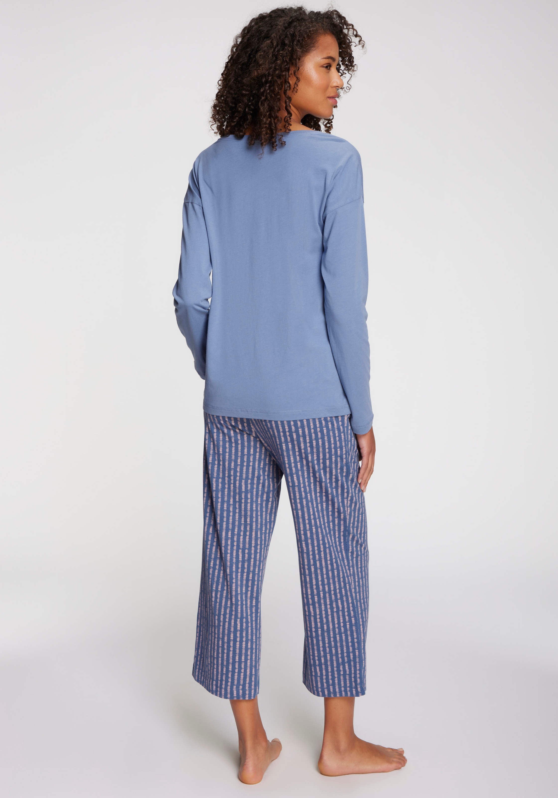 Vivance Dreams Pyjamahose  Mit schönem Allovermuster