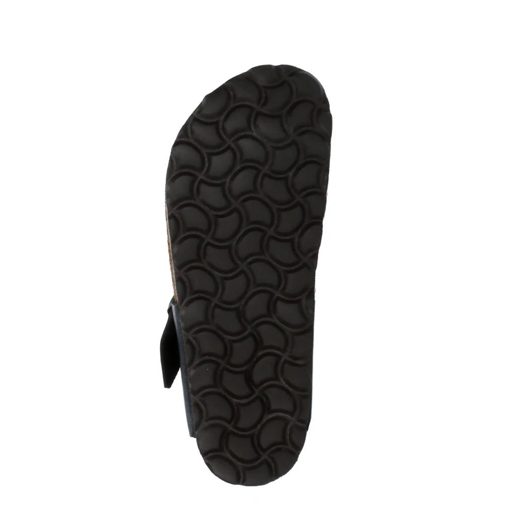 Kipling Juan 4leren teenslippers zwart
