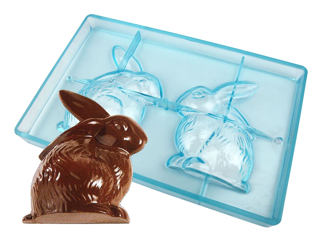Moule chocolat - Lapin assis