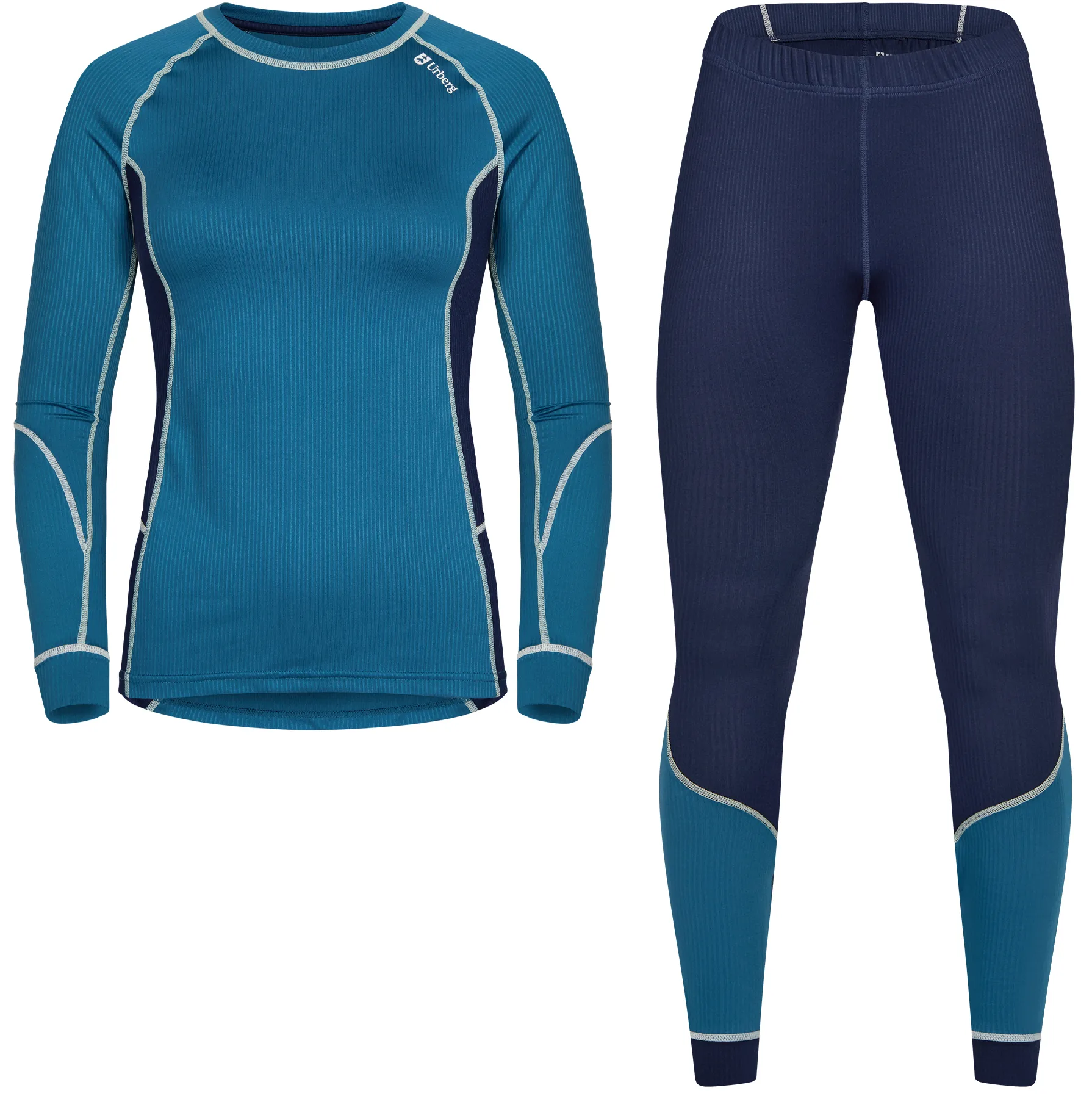 Urberg Base Layer Set Wmn Mallard Blue