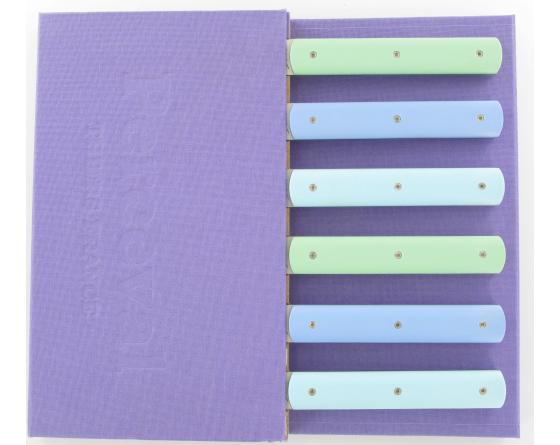 Coffret 6 pièces - Français 9.47 Manche Pastel Couteau Table par Perceval