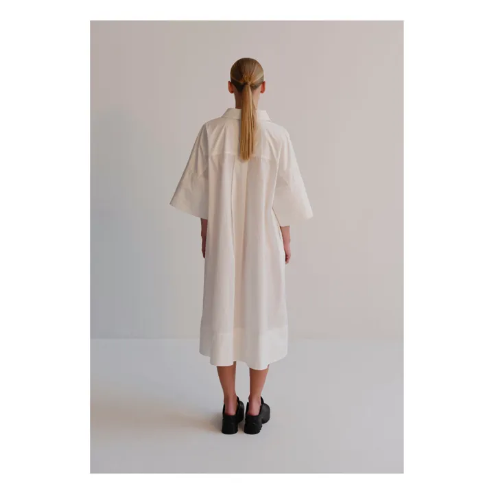 HERSKIND Robe Thomas Coton Bio | Blanc