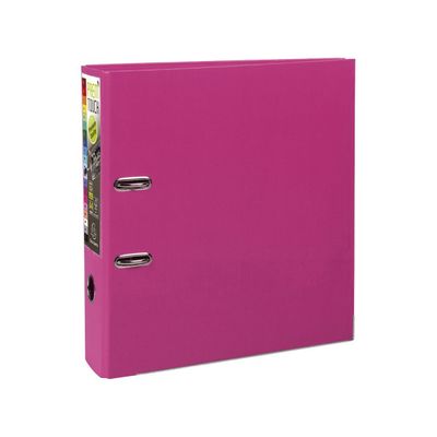 Exacompta Prem'Touch - Classeur à levier - Dos 80 mm - A4 Maxi - pour 715 feuilles - framboise