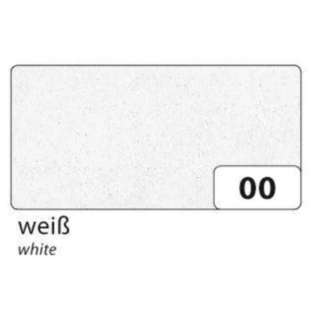 Folia Moosgummi weiß, 29 x 40cm, 5 Bögen