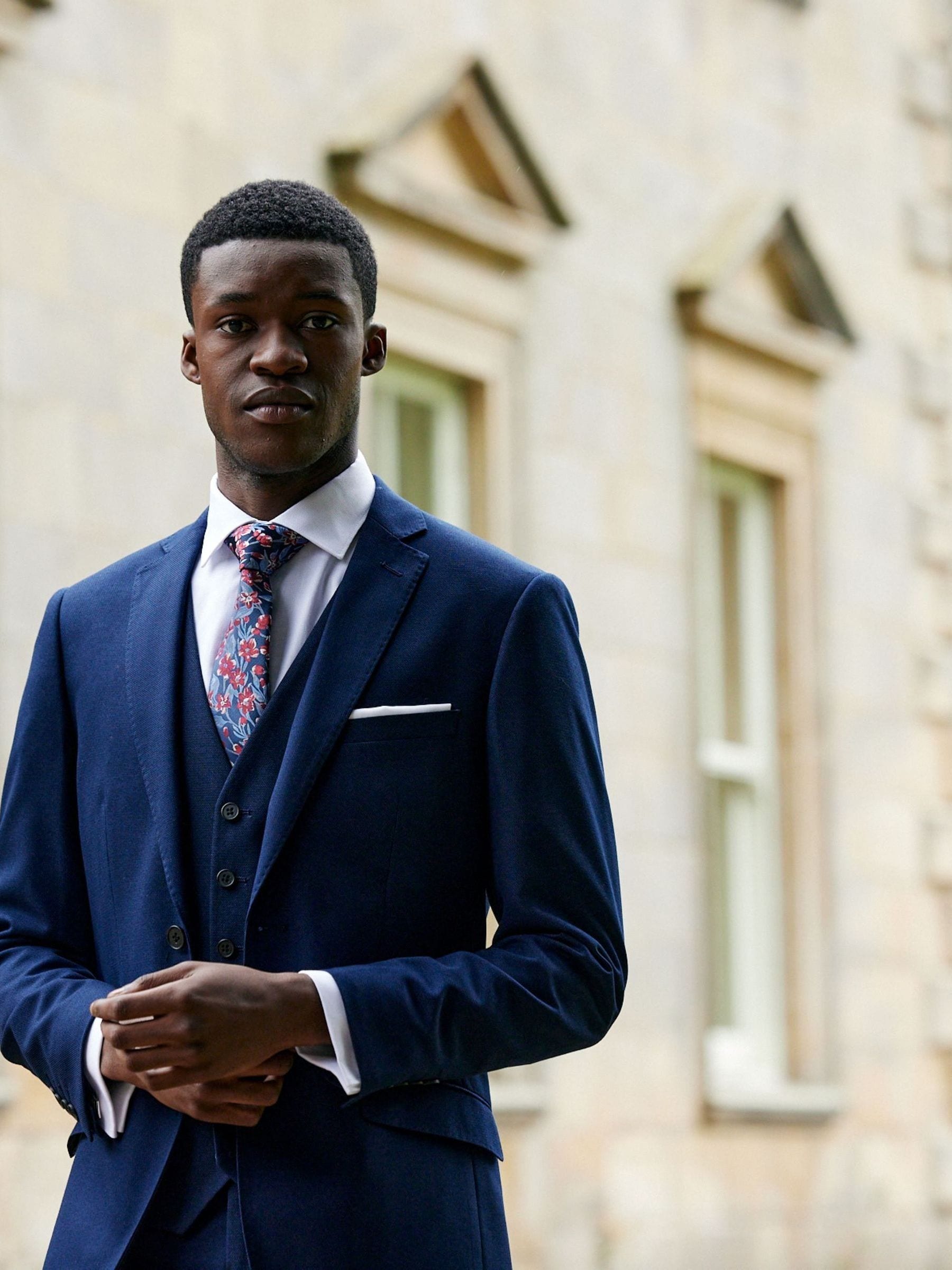 Donkerblauw - Tailored - Skopes Harcourt kostuumjasje