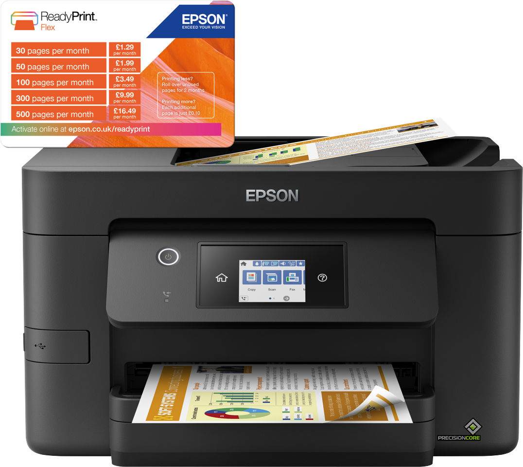 Epson - WorkForce Pro WF-3825DWF multifunktionsprinter