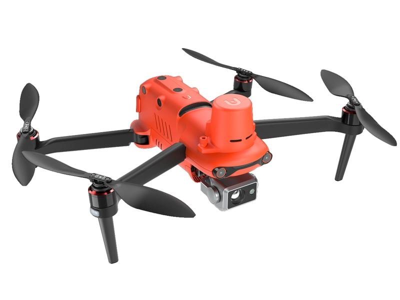Autel Robotics EVO II Dual 640T RTK, Rugged Bundle RTF (CE) Professionelle Drohne mit Wärmebildkamera und zentimetergenauem RTK Modul