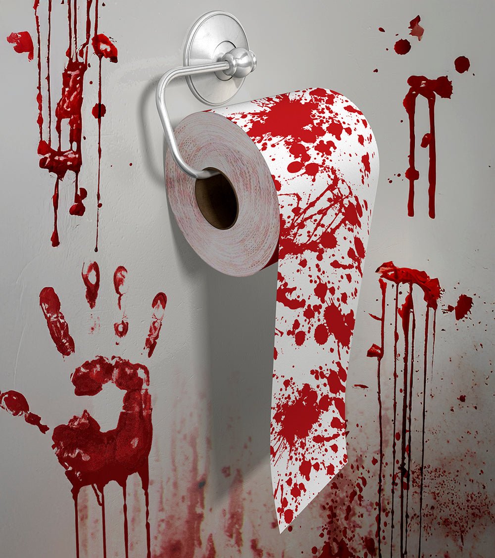 Halloween Toiletpapier Met Bloed