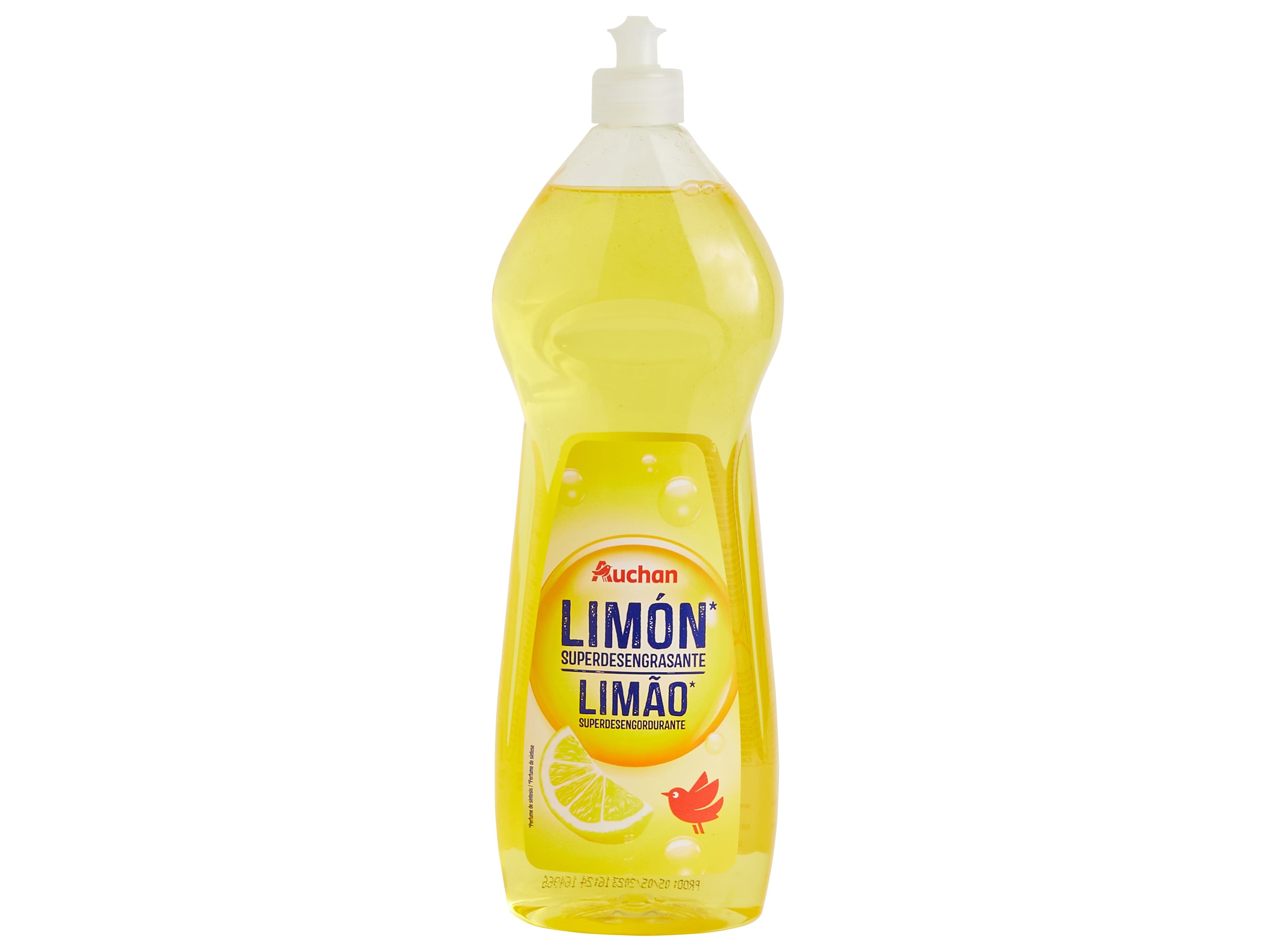 DETERGENTE LOIÇA MANUAL AUCHAN CONCENTRADO LIMÃO 1L