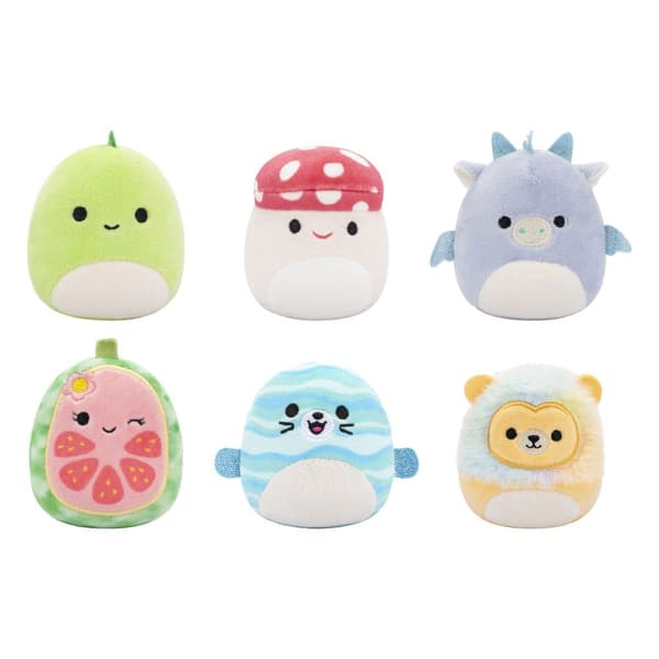 Squishville Mini Squishmallows Plush Figure 6-Pack B 5 cm