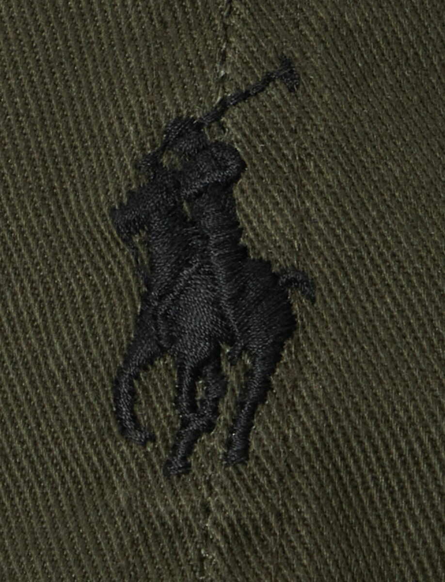 POLO RALPH LAUREN<br>Boné de beisebol em algodão, chino