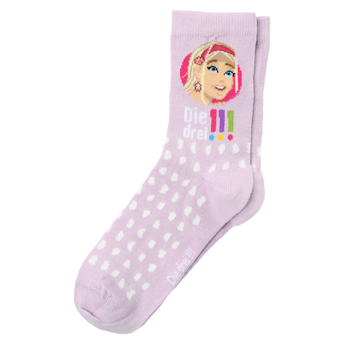 Topolino 3 Paar Die drei !!! Socken im Set rosa / helllila / weiss