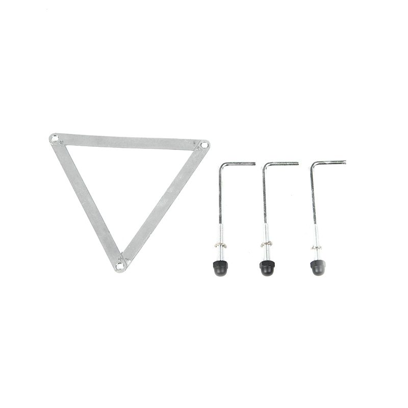 Landelijke buitenlamp zwart 3-lichts IP44 - Guardado