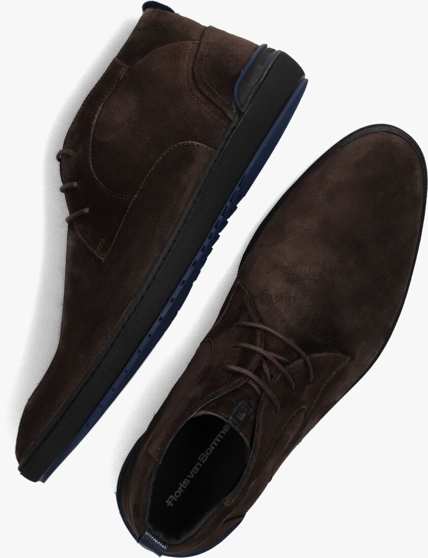 FLORIS VAN BOMMEL bruine floris van bommel veterschoenen sfm-50108