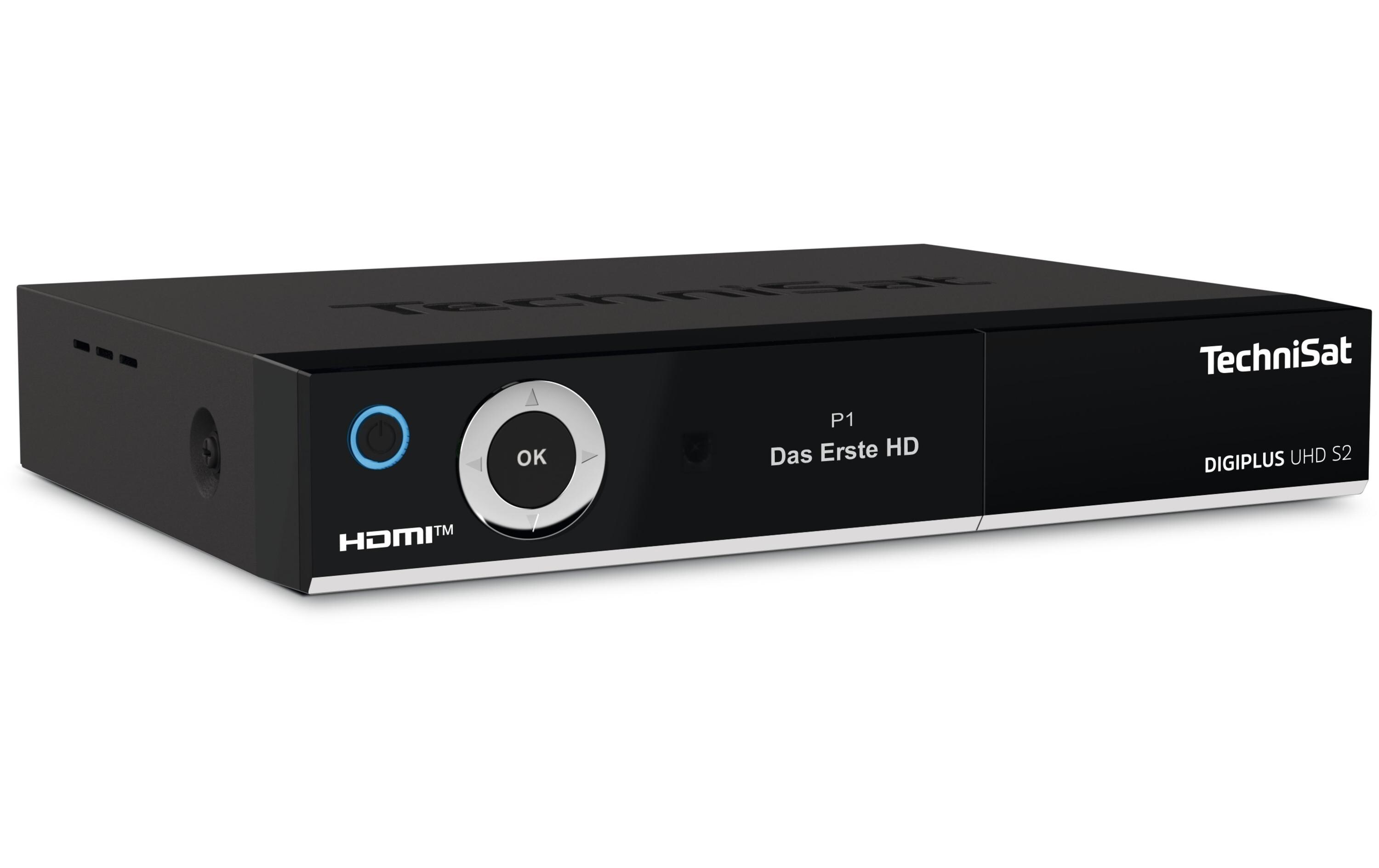 Digiplus UHD S2<br>UHD/4K-DigitalSat-Receiver mit TwinTuner