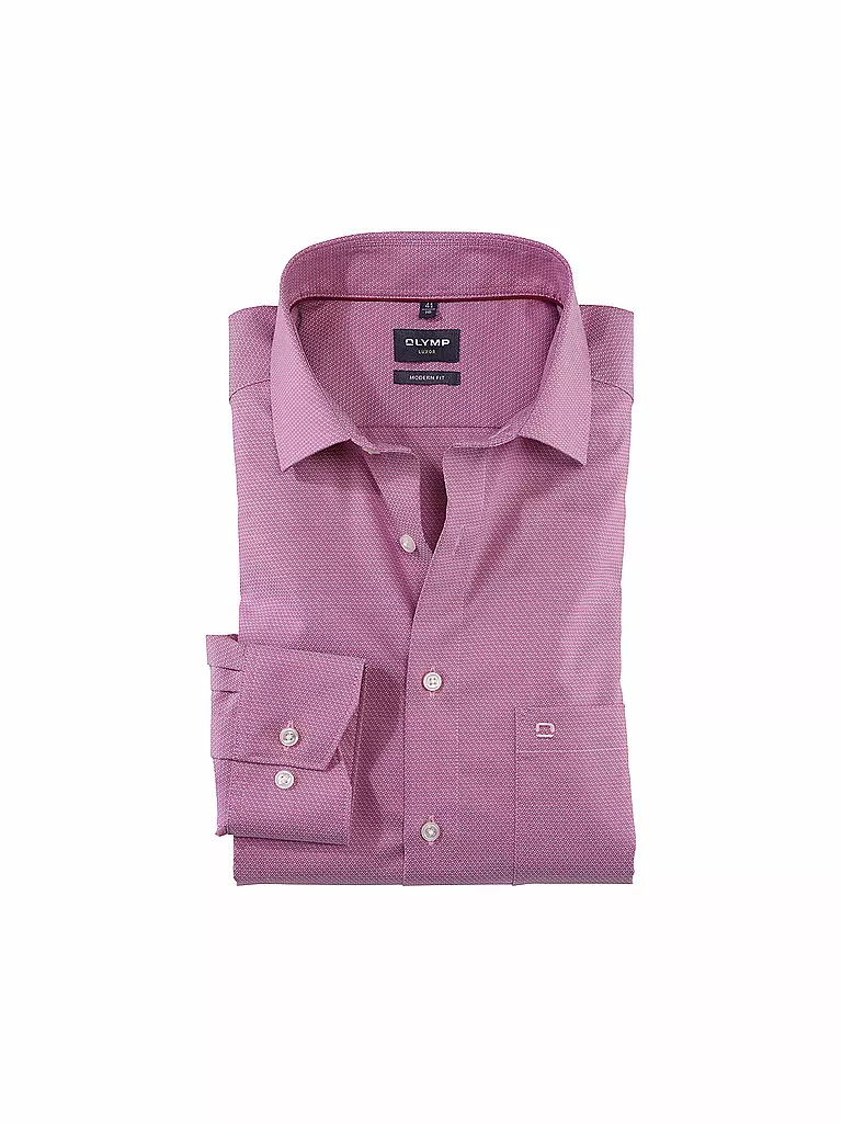 OLYMP Hemd Modern Fit rosa