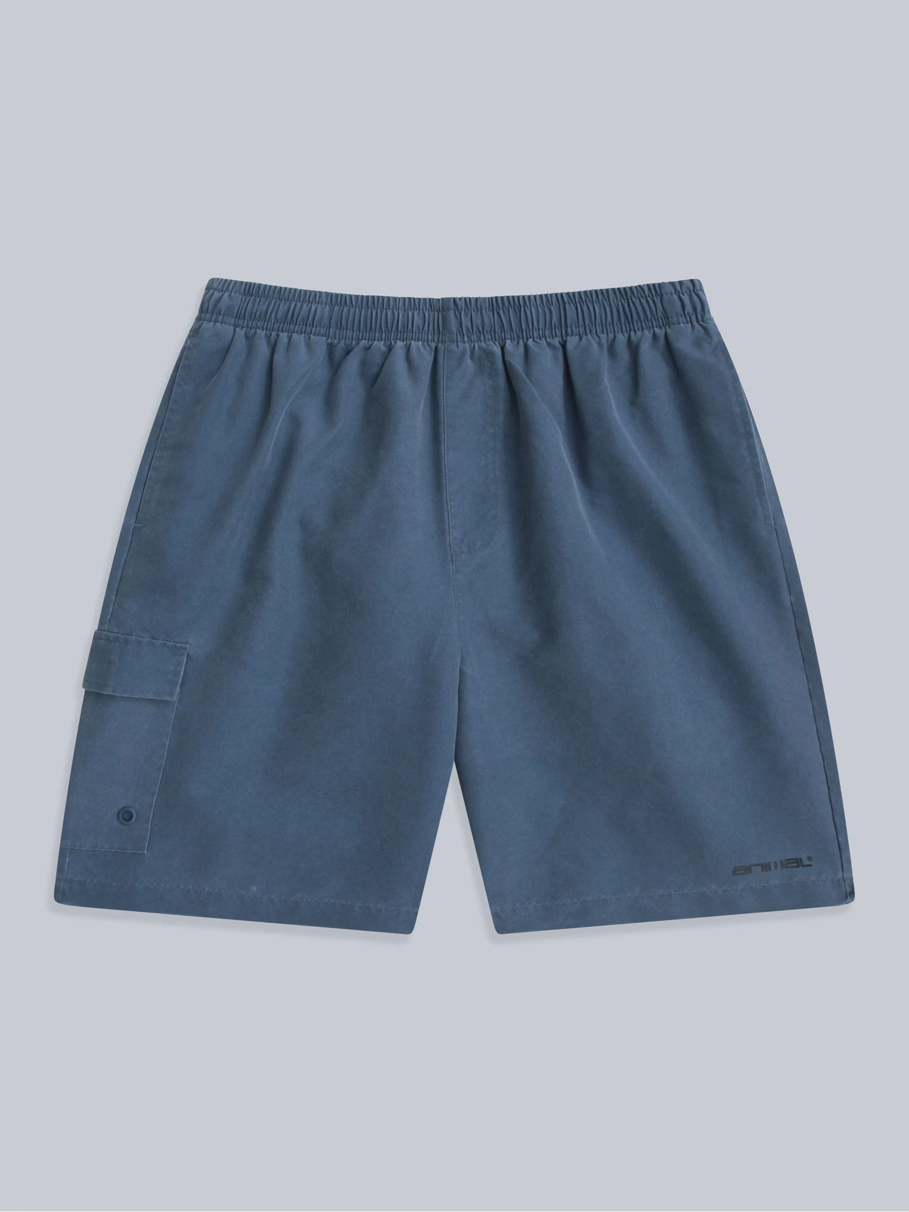 Blauw - Animal Reeva waterafstotende zwemshort voor dames