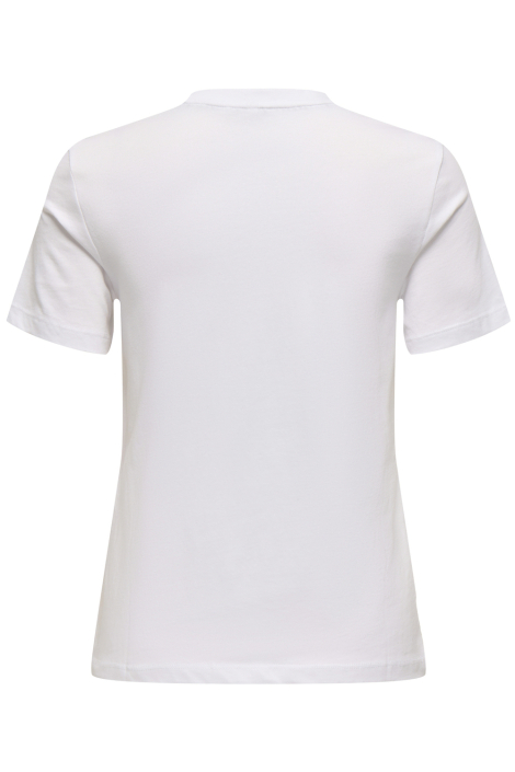 Only witte dames t-shirt