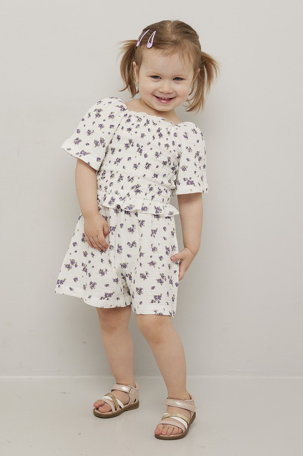 Jumpsuit i musselin Petunia