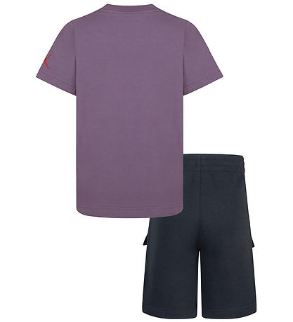 Jordan Shortss?t  - Air 3D FT - Sort/Lilla
