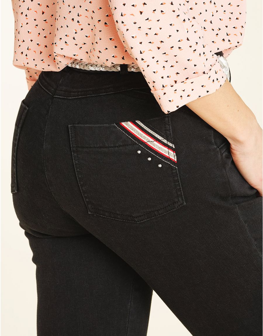 Jean slim noir