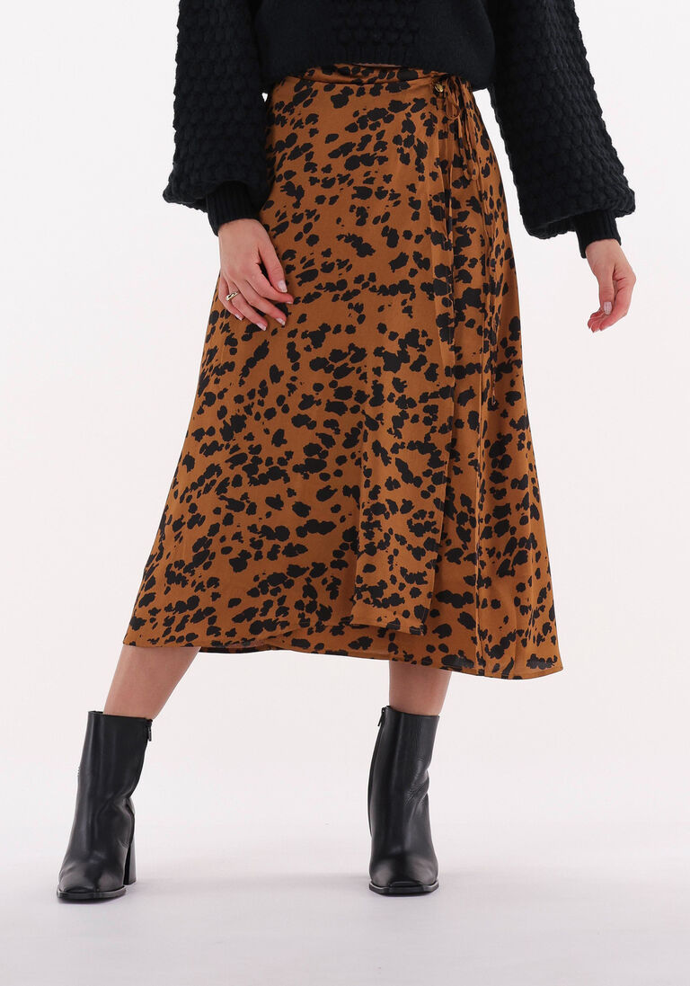 FREEBIRD bruine freebird maxirok brooke skirt