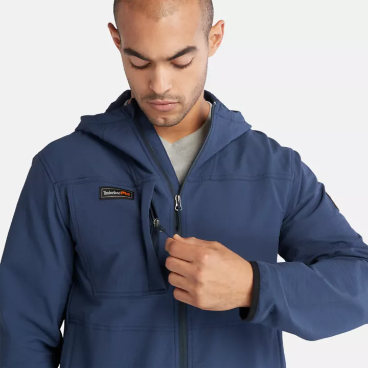 Veste de travail Timberland PRO Trailwind pour homme en bleu marine