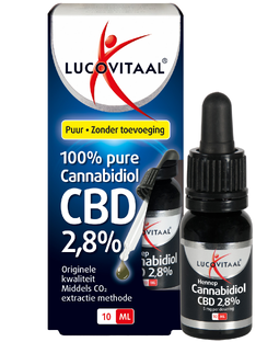 Lucovitaal Cannabidiol CBD Olie 2.8% 10ML