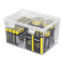 Oppbevaringsboks for batterier