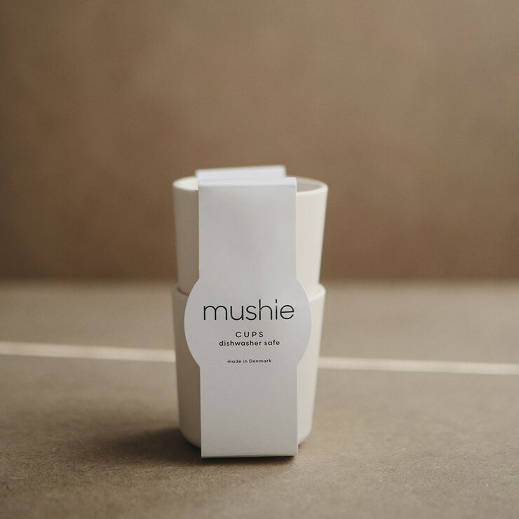 Mushie Mushie kopper i 2-pak - Sage Sage