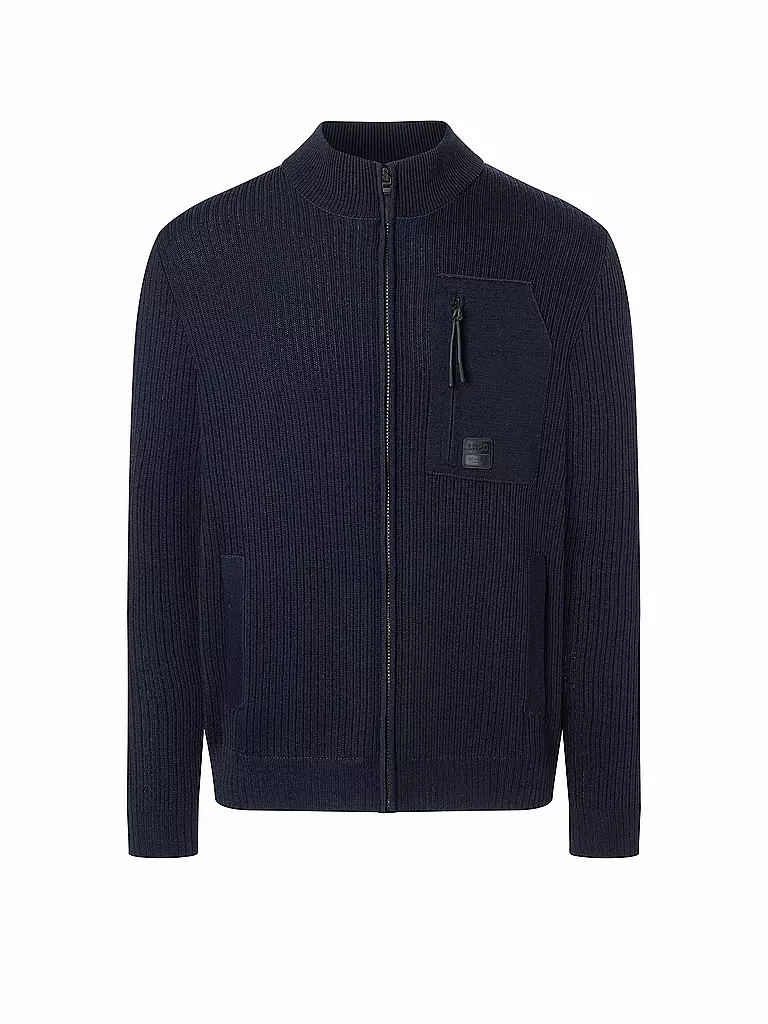 MAERZ Strickjacke dunkelblau
